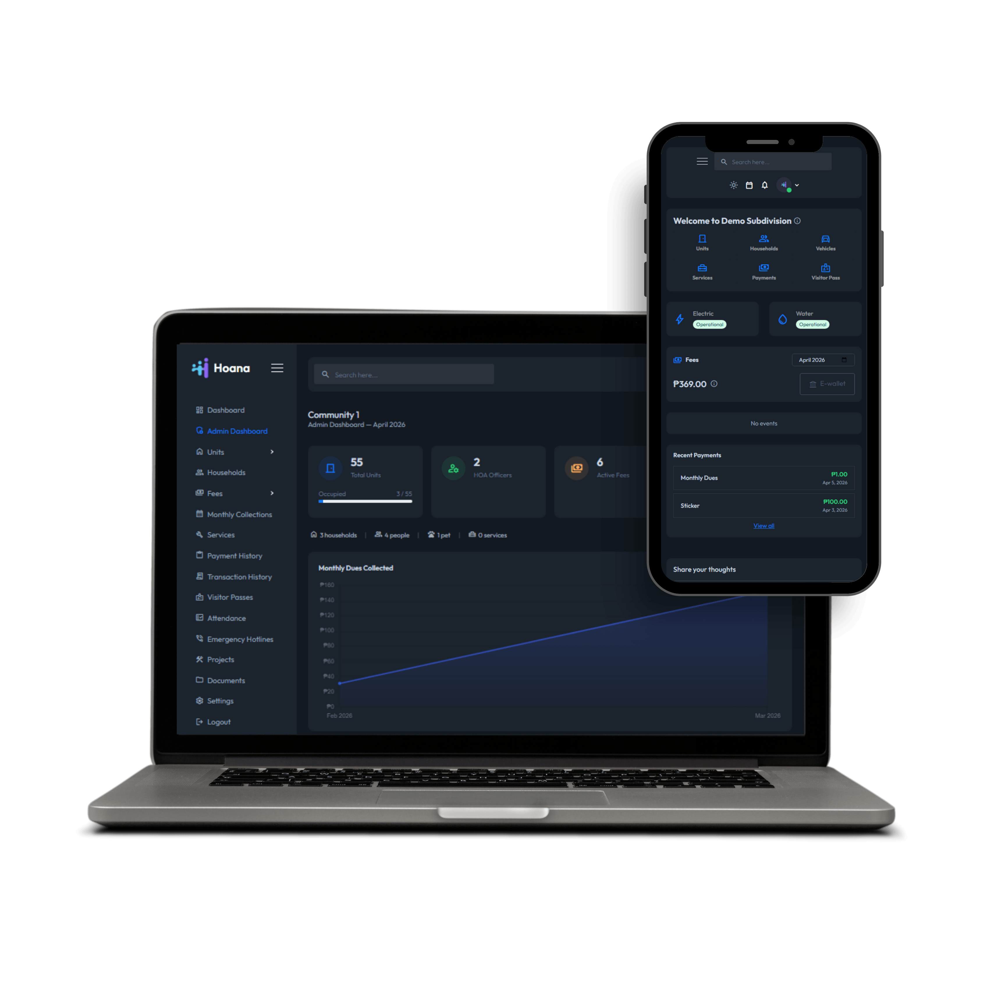 Salig — dark mode